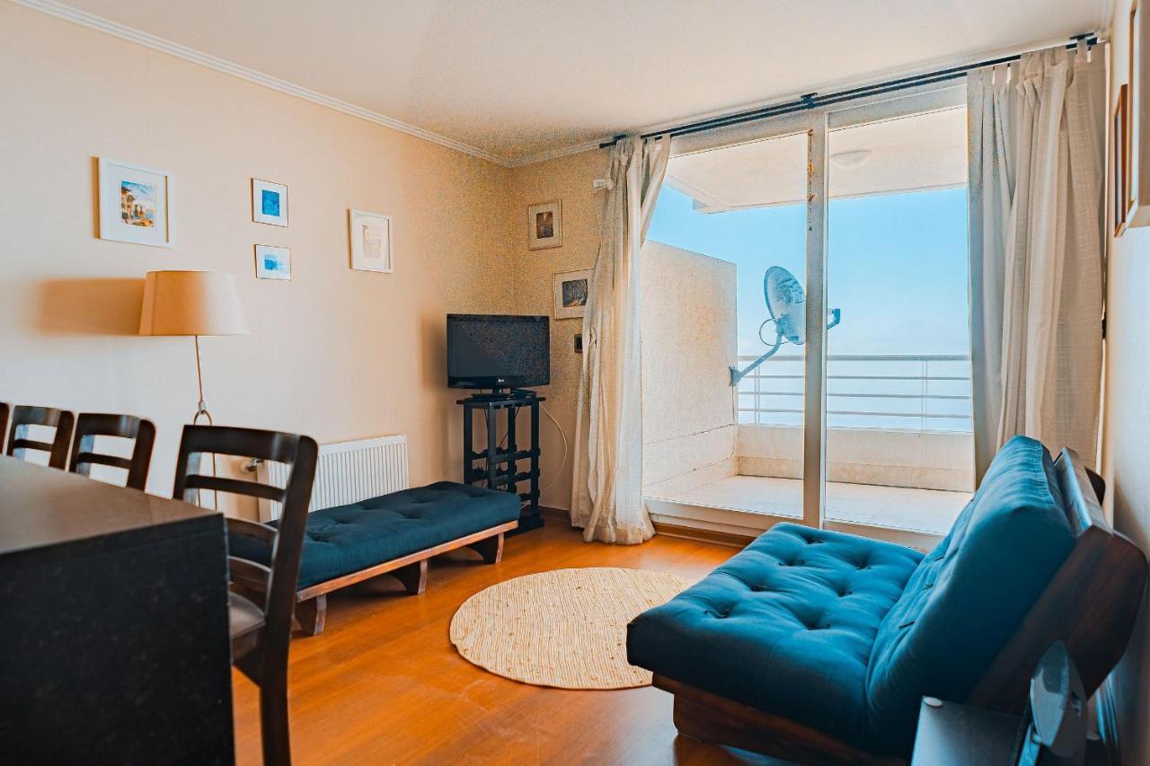 Hermoso Departamento Con Insuperable Vista Al Mar Leilighet Vina del Mar Eksteriør bilde