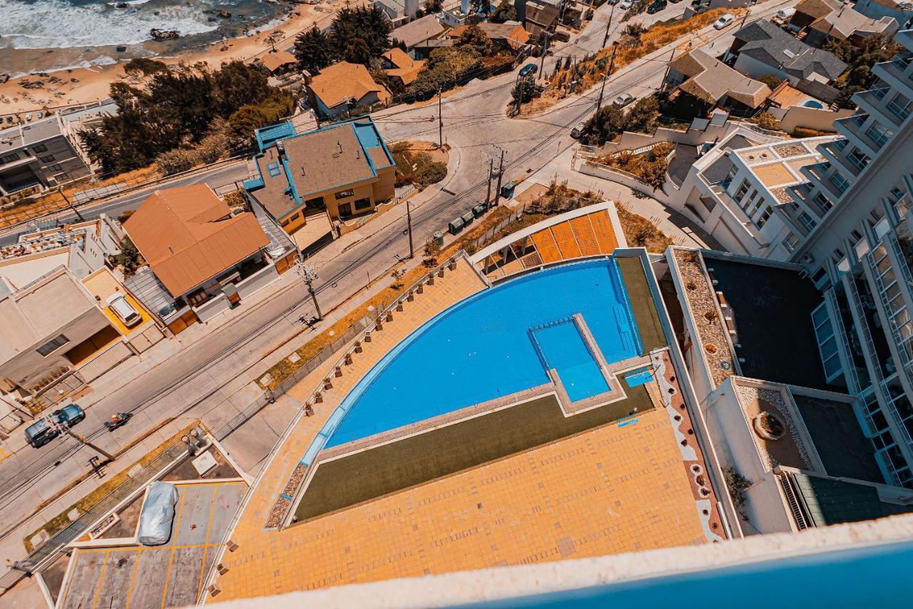 Hermoso Departamento Con Insuperable Vista Al Mar Leilighet Vina del Mar Eksteriør bilde