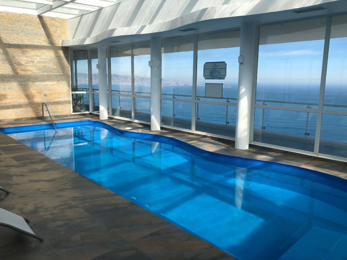 Hermoso Departamento Con Insuperable Vista Al Mar Leilighet Vina del Mar Eksteriør bilde