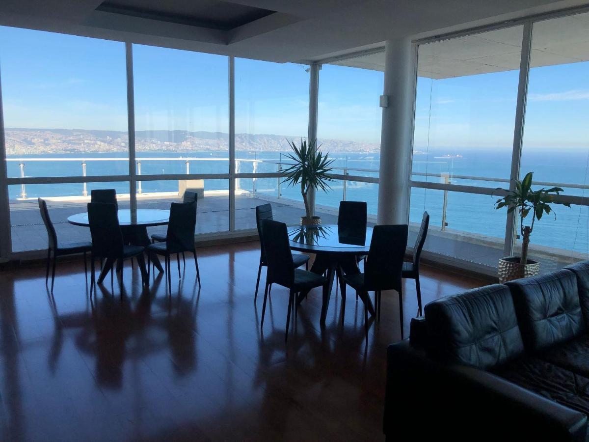 Hermoso Departamento Con Insuperable Vista Al Mar Leilighet Vina del Mar Eksteriør bilde
