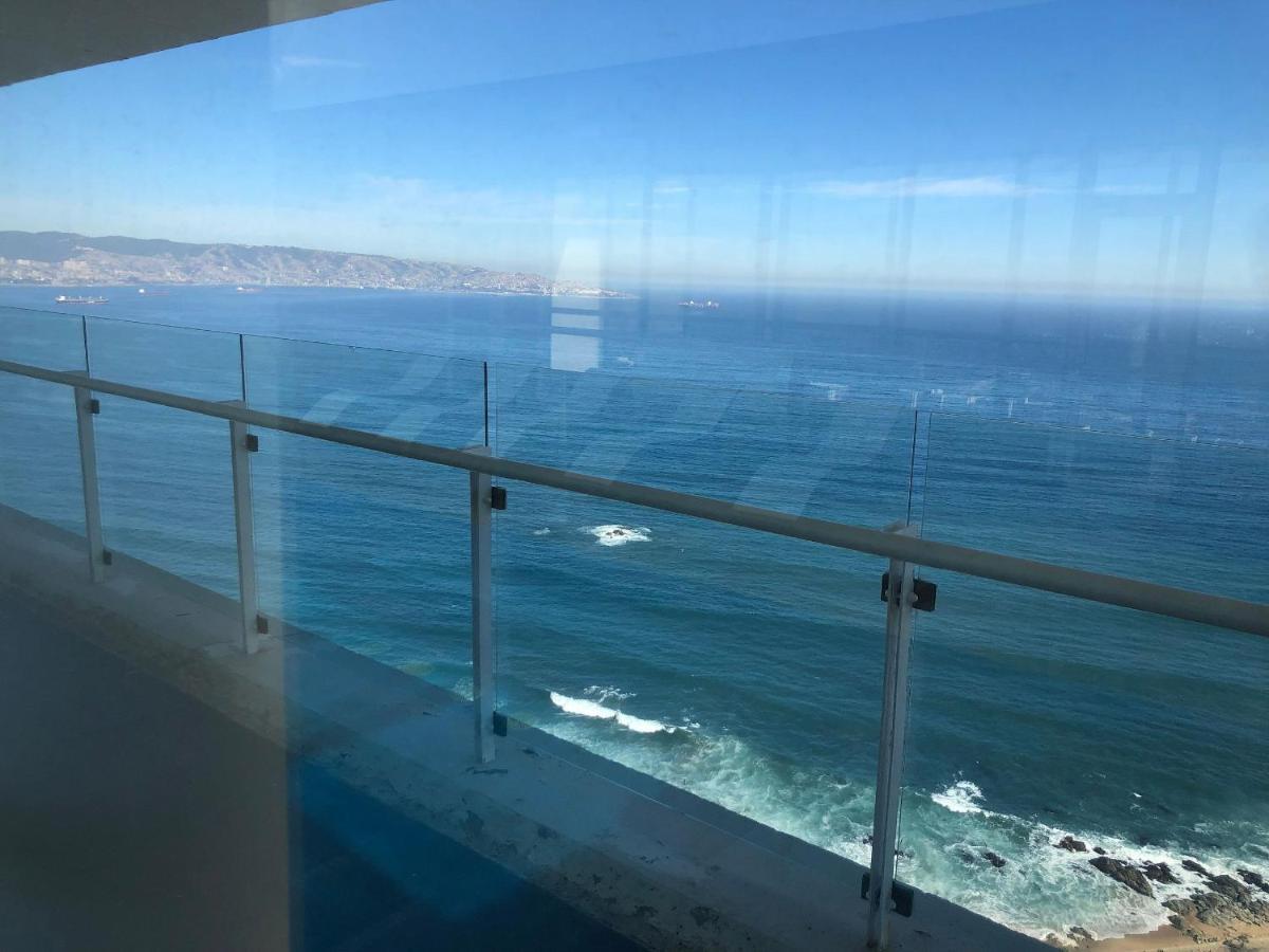Hermoso Departamento Con Insuperable Vista Al Mar Leilighet Vina del Mar Eksteriør bilde